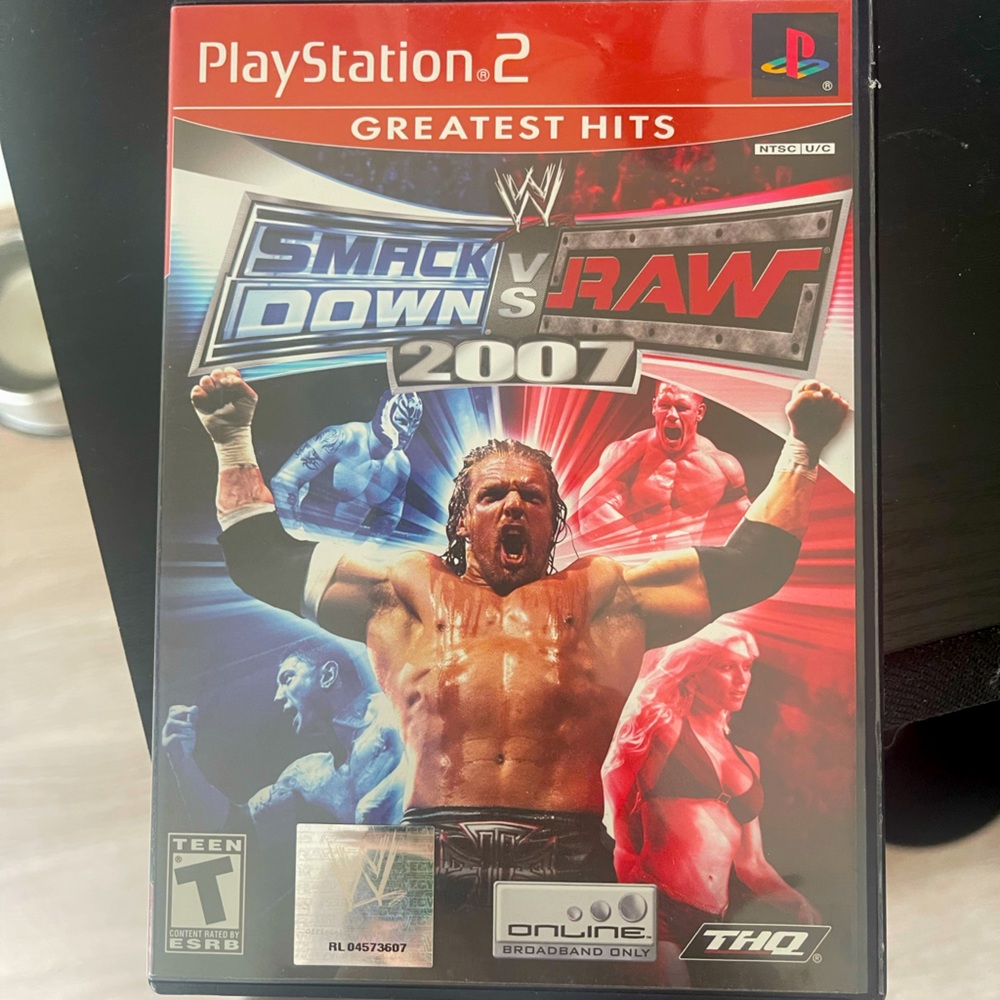 SMACKDOWN 2007 PLAYSTATION 2 GAME